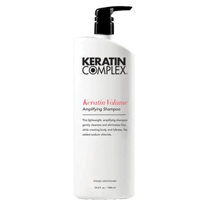 Keratin Complex - Volume Amplifying Shampoo & Conditioner Duo 1000ml Bundle – Keratin Complex Volume Amplifying Shampoo 1000ml