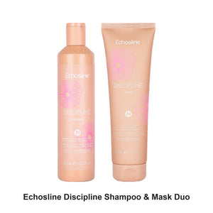 Echosline - Discipline Shampoo & Mask Duo Bundle – bundle contents: Discipline Shampoo 300ml, Discipline Mask 300ml