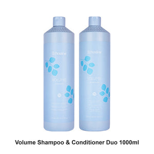 Echosline - Volume Shampoo & Conditioner Duo 1000ml Bundle – bundle contents: Volume Shampoo 1000ml, Volume Conditioner 1000ml