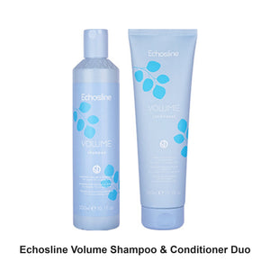 Echosline - Volume Shampoo & Conditioner Duo Bundle – bundle contents: Volume Shampoo 300ml, Volume Conditioner 300ml