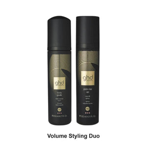 ghd - Volume Styling Duo Bundle (Body Goals Foam & Pick Me Up Root Lift) – bundle contents: Body Goals Total Volume Foam 200ml, Pick Me Up Root Lift Spray 120ml