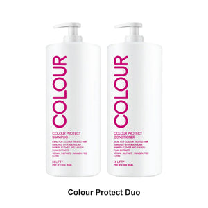 Hi Lift - Colour Protect Shampoo & Conditioner Duo 1000ml Bundle – bundle contents: Colour Protect Shampoo 1000ml, Colour Protect Conditioner 1000ml