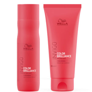 Wella Professionals - Invigo Color Brilliance Shampoo 250ml & Conditioner 200ml Duo Bundle
