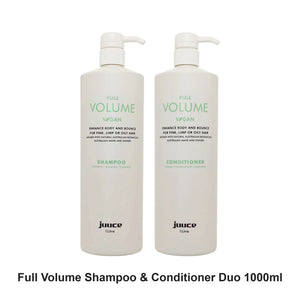 Juuce - Full Volume Shampoo & Conditioner Duo 1000ml Bundle – bundle contents: Full Volume Shampoo 1000ml, Full Volume Conditioner 1000ml