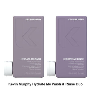 Kevin Murphy - Hydrate Me Wash & Rinse Duo Bundle – bundle contents: Hydrate Me Wash 250ml, Hydrate Me Rinse 250ml