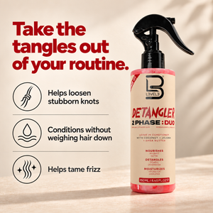 L3VEL3 2 Phase Detangler benefits