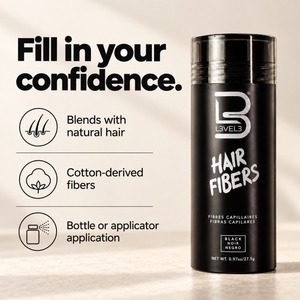 L3VEL3 Hair Fibers benefits