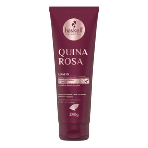 Haskell - Quina Rosa Shampoo, Conditioner & Leave In Trio Bundle – Haskell Quina Rosa (Pink Cinchona) Leave In 240g