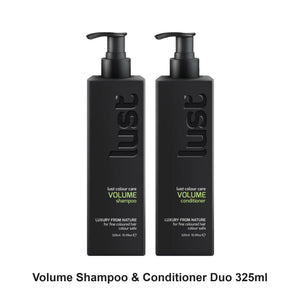 Lust - Volume Shampoo & Conditioner Duo 325ml Bundle – bundle contents: Volume Shampoo 325ml, Volume Conditioner 325ml