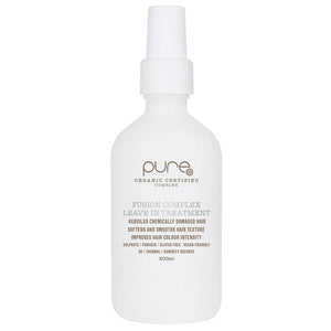 Pure Organic - Fusion Complex Shampoo, Conditioner, Bond Repair & Leave In Quad Bundle – Pure Organic Fusion Complex Leave In Treatment 200ml