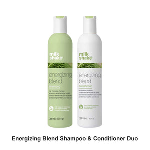 Milk Shake - Energizing Blend Shampoo & Conditioner Duo Bundle – bundle contents: Energizing Blend Shampoo 300ml, Energizing Blend Conditioner 300ml