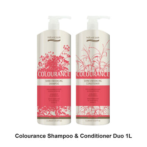 Natural Look - Colourance Shampoo & Conditioner Duo 1L Bundle – bundle contents: Colourance Shampoo 1L, Colourance Conditioner 1L