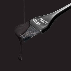 Crazy Color - Semi-Permanent Hair Color Natural Black 100ml