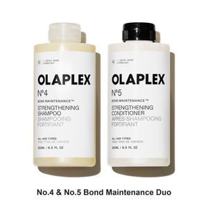 Olaplex - No.4 & No.5 Bond Maintenance Shampoo & Conditioner Duo Bundle – bundle contents: No.4 Bond Maintenance Shampoo 250ml, No.5 Bond Maintenance Conditioner 250ml