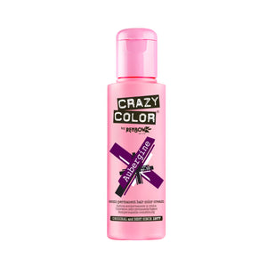 Crazy Color - Semi-Permanent Hair Color Aubergine 100ml - Zilion