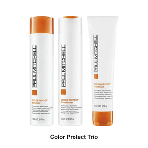 Paul Mitchell - Color Protect Shampoo, Conditioner & Treatment Trio Bundle – bundle contents: Color Protect Shampoo 300ml, Color Protect Conditioner 300ml, Color Protect Reconstructive Treatment 150ml