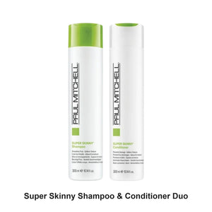 Paul Mitchell - Super Skinny Shampoo & Conditioner Duo Bundle – bundle contents: Super Skinny Shampoo 300ml, Super Skinny Conditioner 300ml