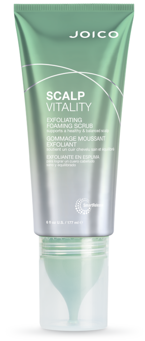 Joico - Scalp Vitality Scrub, Shampoo & Essence Trio Bundle – Joico Scalp Vitality Exfoliating Foaming Scrub 177ml
