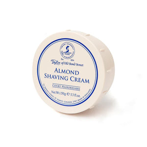 Taylor of Old Bond Street - Almond Shaving Cream Bowl – Twin Pack (2 x 150g) – Taylor of Old Bond Street - Almond Shaving Cream Bowl 150g