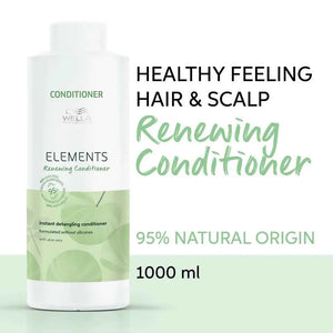 Wella Professionals - Premium Care Elements Renewing Shampoo, Conditioner & Mask Trio Big Bundle