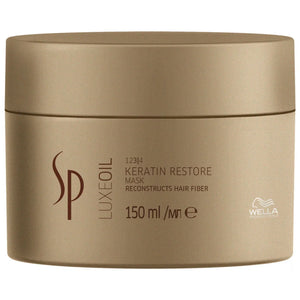 System Professional - LuxeOil Keratin Shampoo, Conditioning Cream, Mask & Reconstructive Elixir Quad Bundle – System Professional Classic LuxeOil Keratin Restore Mask 150ml