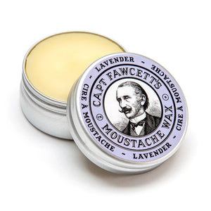 Captain Fawcett - Lavender Moustache Wax – Twin Pack (2 x 15ml) – Captain Fawcett - Lavender Moustache Wax 15ml