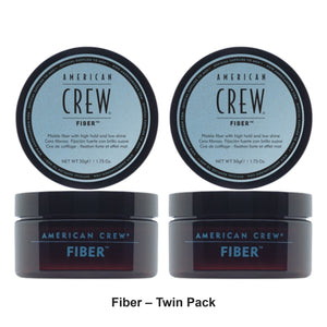 American Crew - Fiber – Twin Pack (2 x 85g) – bundle contents: 2 x American Crew - Fiber 85g
