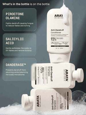 Arata - Anti-Dandruff Shampoo & Conditioner Combo