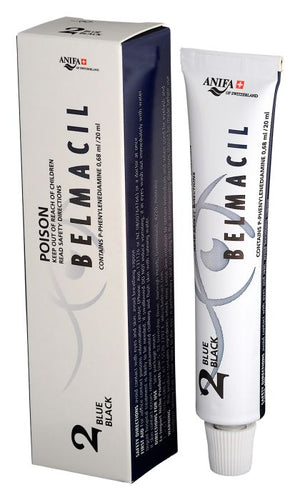 Belmacil - Blue/Black Lash & Brow Tint & 3% Oxidant Creme Duo Bundle – Belmacil Blue/Black Lash & Brow Tint 20ml