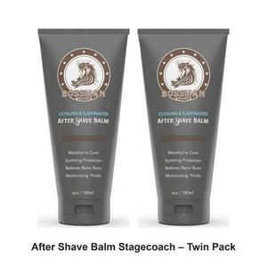 Bossman - After Shave Balm Stagecoach – Twin Pack (2 x 180ml) – bundle contents: 2 x Bossman - After Shave Balm Stagecoach 180ml