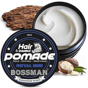 Bossman - Beard Pomade Royal Oud – Twin Pack (2 x 4oz) – Bossman - Beard Pomade Royal Oud 4oz