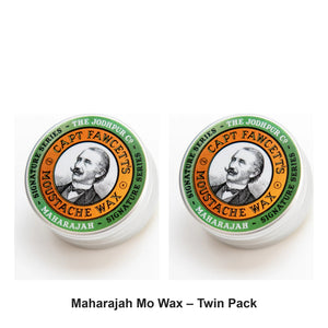 Captain Fawcett - Maharajah Mo Wax – Twin Pack (2 x 15ml) – bundle contents: 2 x Captain Fawcett - Maharajah Mo Wax.15ml