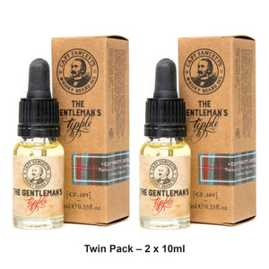 Captain Fawcett - The Gentleman's Tipple Whisky Travel Size – Twin Pack (2 x 10ml) – bundle contents: 2 x Captain Fawcett - The Gentleman's Tipple Whisky Travel Size 10ml