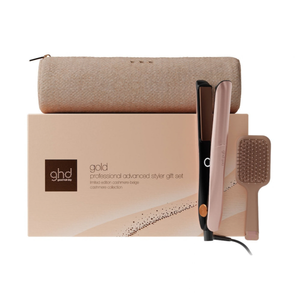 ghd - Gold Hair Straightener Gift Set Cashmere Beige – product image