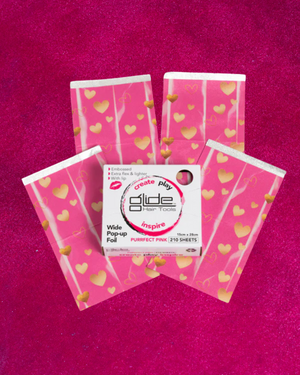Glide - Pop-up Foil Perfect Pink 12.5 x 28cm 210 Sheets – product image 2