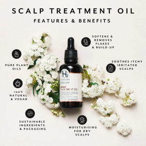 Holistic Hair - Scalp Treatment Oil & Essential Scalp Spray Duo Bundle – Holistic Hair Scalp Treatment Oil 50ml (detail)