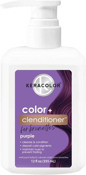 Keracolor Color + Clenditioner Brunette Purple 355ml
