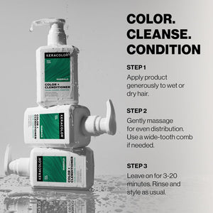 Keracolor Color + Clenditioner Emerald 355ml - image 6