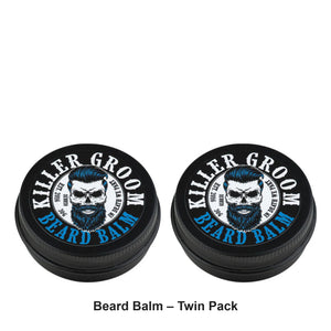Killer Groom - Beard Balm – Twin Pack (2 x 30g) – bundle contents: 2 x Killer Groom - Beard Balm 30g