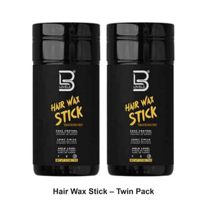 L3VEL3 - Hair Wax Stick – Twin Pack (2 x 75g) – bundle contents: 2 x L3VEL3 - Hair Wax Stick 75g