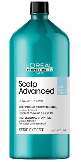 L'Oreal Professionnel - Scalp Advanced Anti-Dandruff Shampoo 1500ml – front of bottle