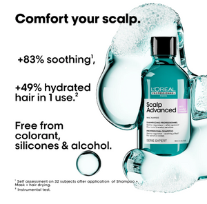 L'Oreal Professionnel - Scalp Advanced Anti-Discomfort Shampoo 1500ml – key benefits
