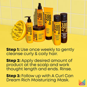 Matrix - A Curl Can Dream Shampoo 300ml – product view 5