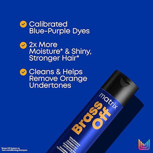 Matrix - Brass Off Shampoo 300ml – product view 4