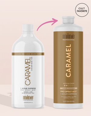Mine Tan - Caramel Pro Spray Mist 1L – product image 6