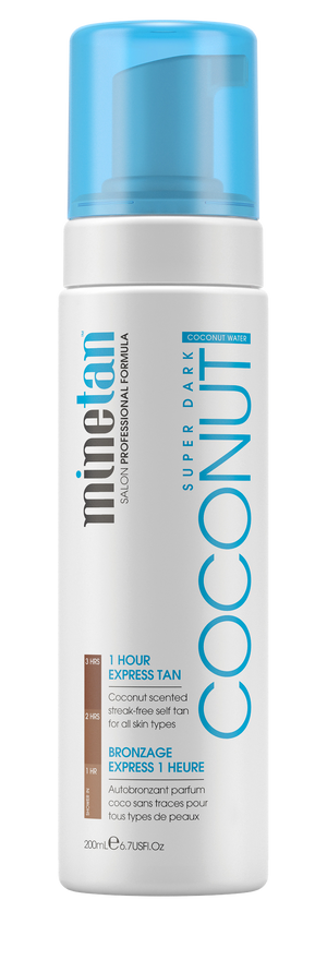 Mine Tan - Coconut Water Self Tan Foam & Applicator Mitt Duo Bundle – Mine Tan Coconut Water Self Tan Foam 200ml