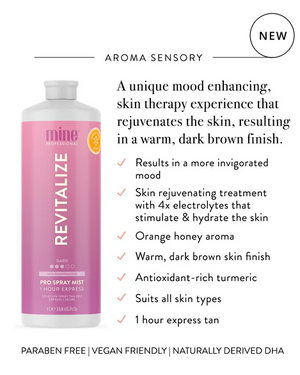 Mine Tan - Revitalize Pro Spray Mist 1000ml – product image 2
