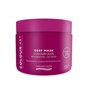 Natural Look - ColourArt Shampoo, Conditioner, Deep Mask & Kakadu Oil Quad Bundle – Natural Look ColourArt Deep Mask 400ml
