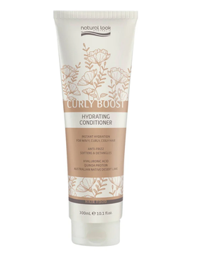 Natural Look - Curly Boost Shampoo, Conditioner & Curl Activator Trio Bundle – Natural Look Curly Boost Hydrating Conditioner 300ml