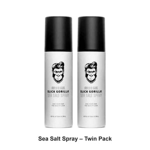 Slick Gorilla - Sea Salt Spray – Twin Pack (2 x 200ml) – bundle contents: 2 x Slick Gorilla - Sea Salt Spray 200ml